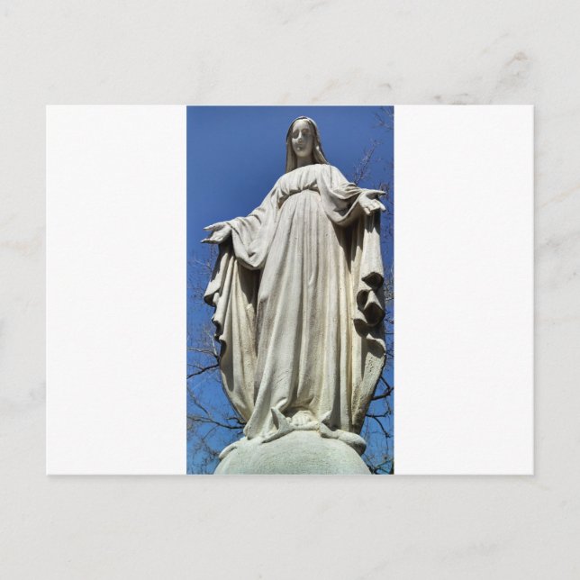 Blessed Virgin Mary Postcard (Front)