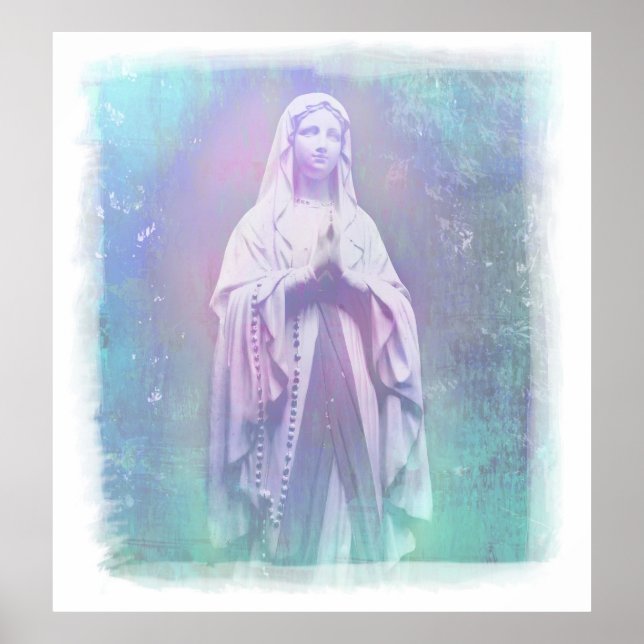 Blessed Virgin Mary Poster (Front)