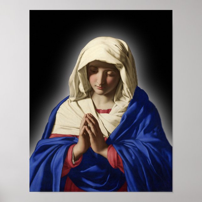 BLESSED VIRGIN MARY POSTER (Front)