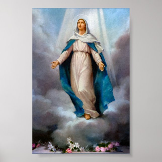 Blessed Virgin Mary Poster (Front)