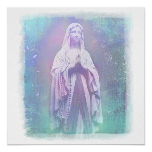 Blessed Virgin Mary Poster (Front)