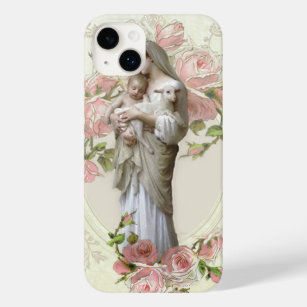Blessed Virgin Mary Religious Vintage Catholic Case-Mate iPhone 14 Plus Case