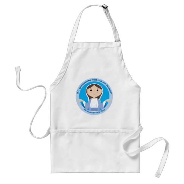 Blessed Virgin Mary Standard Apron (Front)