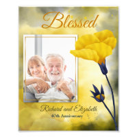 Blessed Wedding or Anniversary Photo Portrait