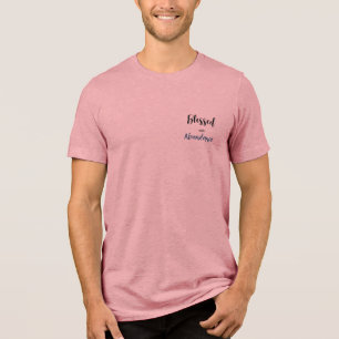 Blessed with Abundance – Inspirational T-Shirt Tri-Blend Shirt