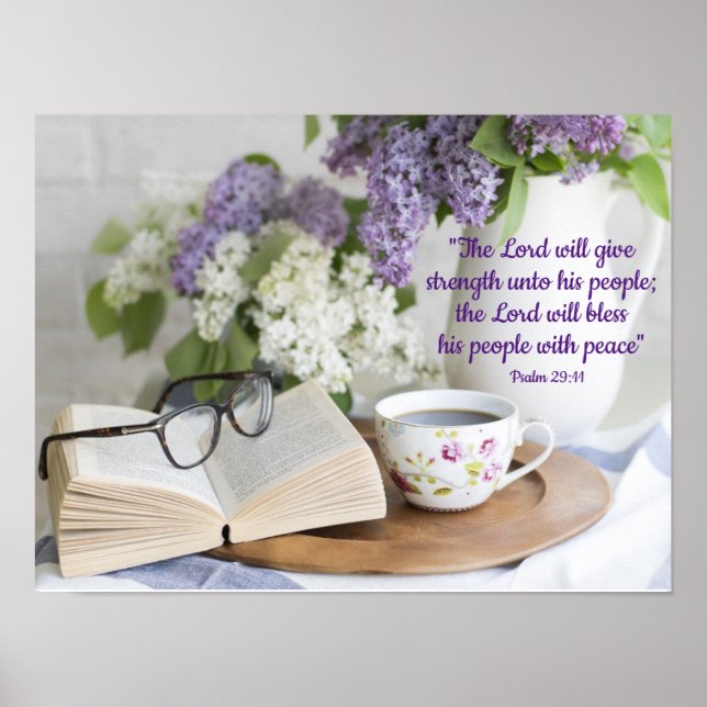 Blessed with Peace Poster (Front)