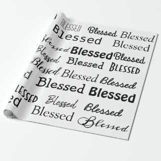 Blessed Wrapping Papper Wrapping Paper