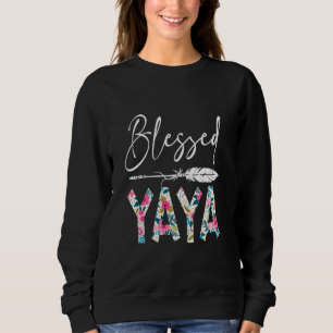 Blessed Yaya Funny Tees Women, Gift For Mum
