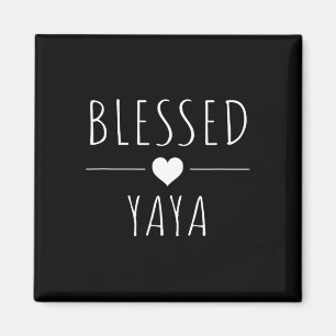 Blessed Yaya Shirt Mothers Day Gifts Magnet