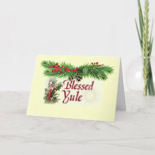 Blessed Yule Card