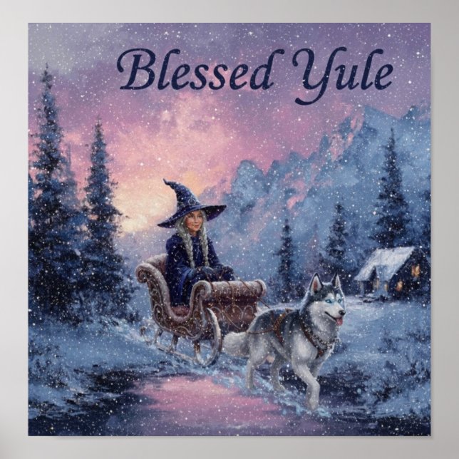 BlessedYuleWitch Poster (Front)