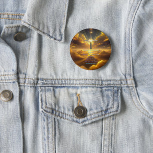 Blessing 6 Cm Round Badge