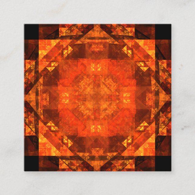 Blessing Abstract Art Enclosure Card (Front)