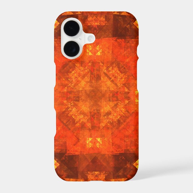 Blessing Abstract Art Glossy iPhone Case (Back)