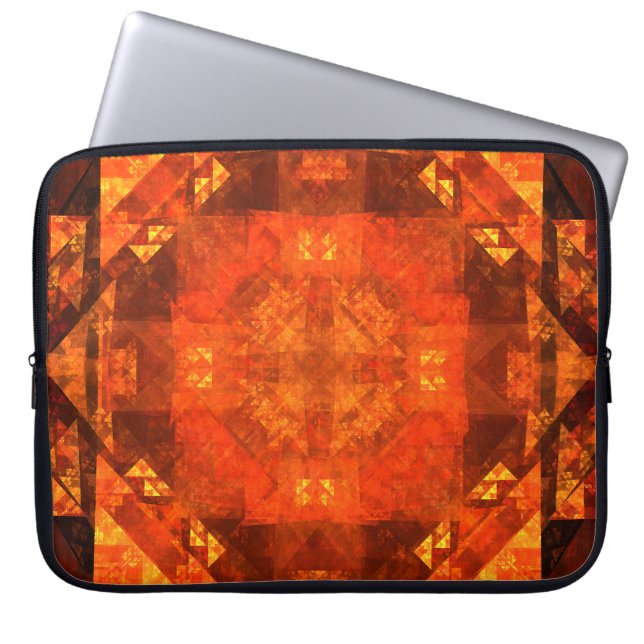 Blessing Abstract Art Laptop Sleeve (Front)