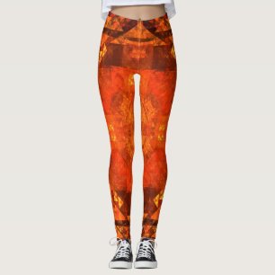 Blessing Abstract Art Leggings