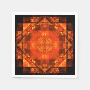 Blessing Abstract Art Napkin