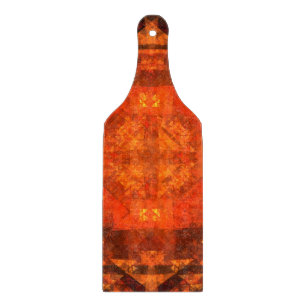 Blessing Abstract Art Paddle Cutting Board