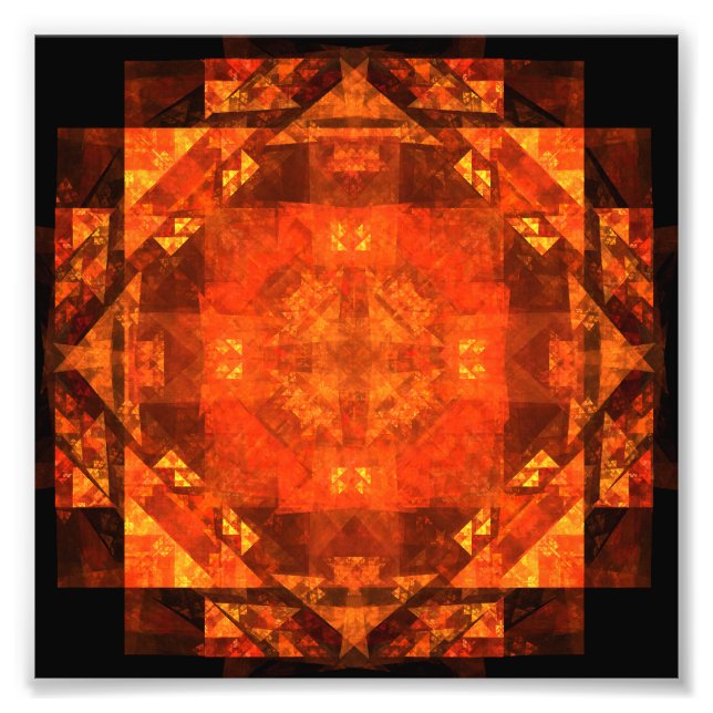 Blessing Abstract Art Photo Print (Front)