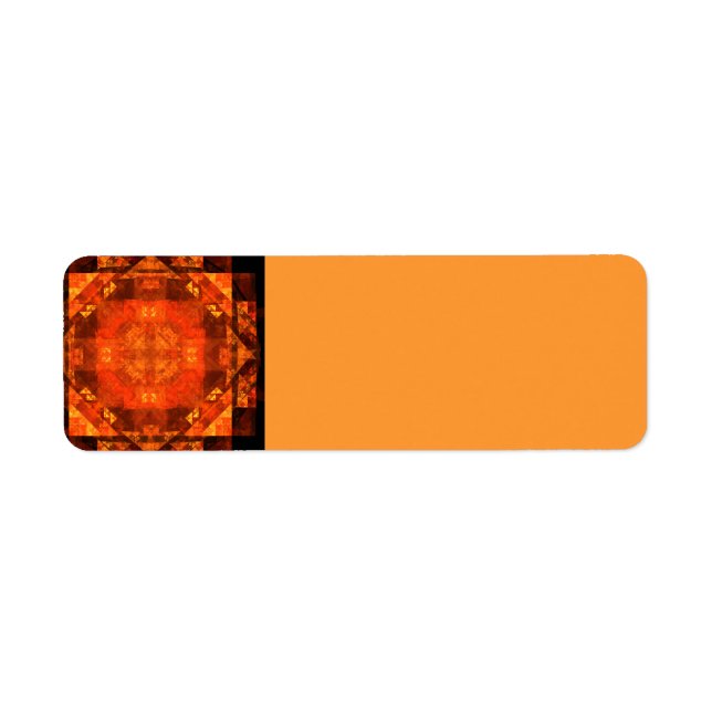 Blessing Abstract Art Return Address Label (Front)