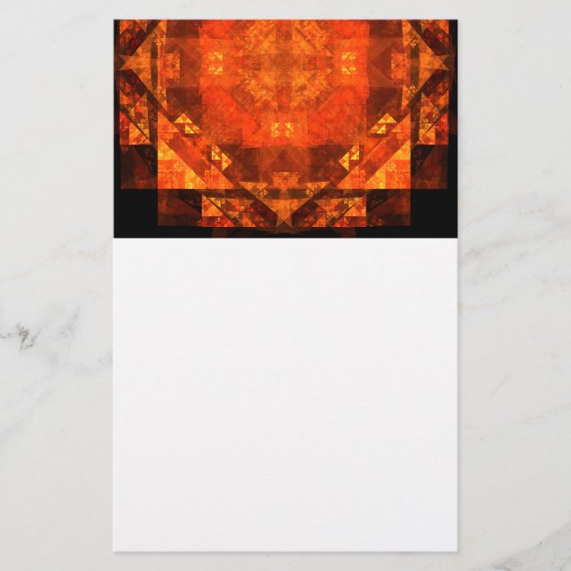 Blessing Abstract Art Stationery (Front)