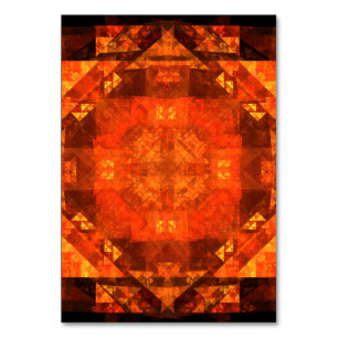 Blessing Abstract Art Table Card