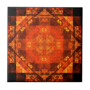 Blessing Abstract Art Tile
