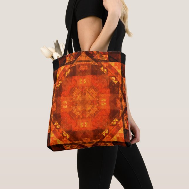 Blessing Abstract Art Tote Bag (Close Up)