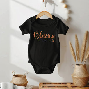 Blessing Baby   Christian Newborn Family Matching Bodysuit