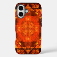 Blessing Fire Mandala Abstract Art Design
