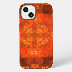 Blessing Fire Mandala Abstract Art Design iPhone 13 Case