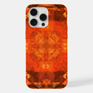Blessing Fire Mandala Abstract Art Design iPhone 15 Pro Max Case