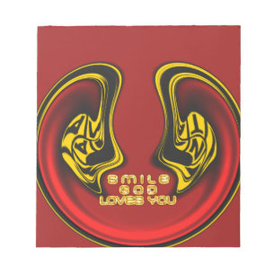 Blessing from Above: God's Love Spiritual Greeting Notepad