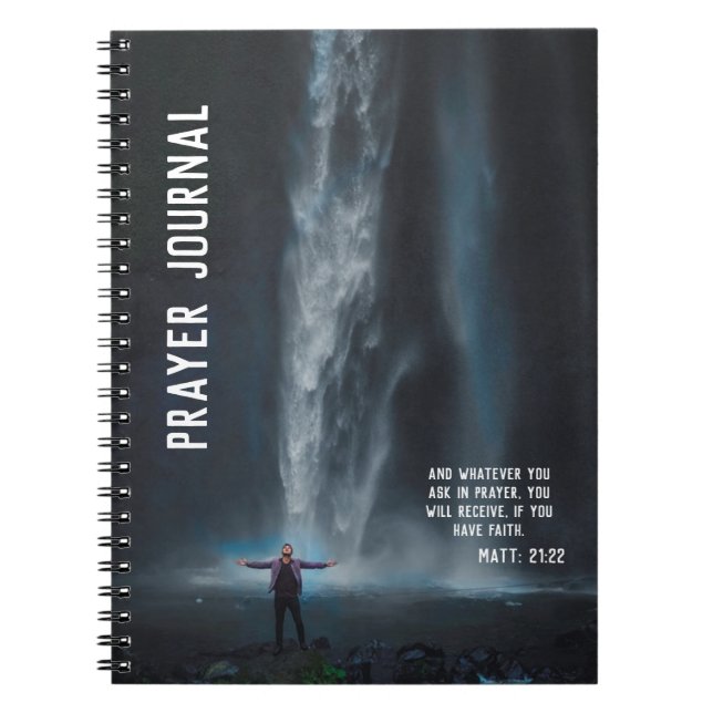 Blessing From Prayer  Notebook (Front)