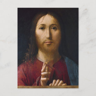 Blessing of Christ 15th Century Postcard