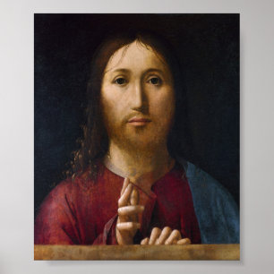 Blessing of Christ 15th Century Poster