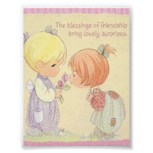 Blessing of Friendship Photo Enlargement Print