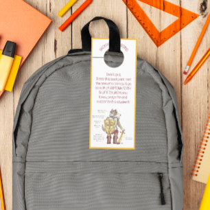 Blessing of the Backpacks Armour of God Door Hanger