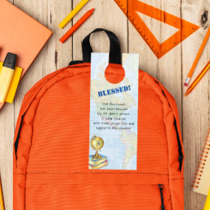 Blessing of the Backpacks Globe Church Prayer Door Hanger