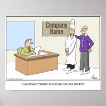 Blessing project cartoon personalised