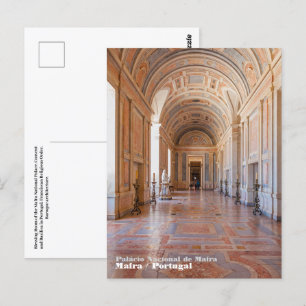 Blessing Room of the Mafra National Palace Postcard
