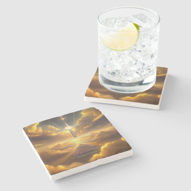 Blessing Stone Coaster (Side)