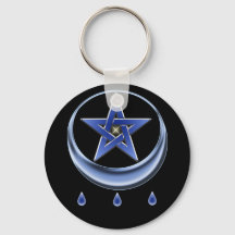 Blessing Symbol & Pentagram Keychain