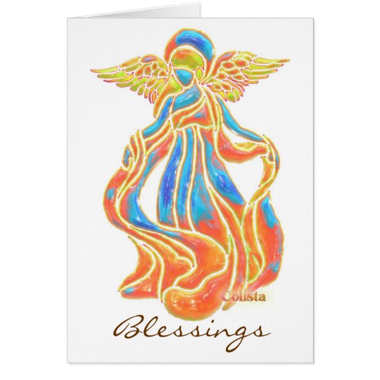 Blessings Angel Card