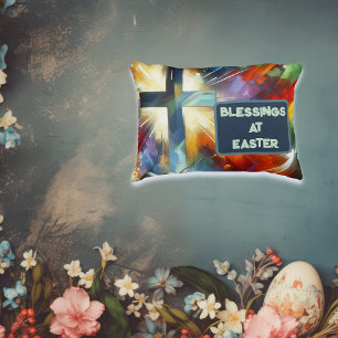 Blessings at Easter Decorative Cushion