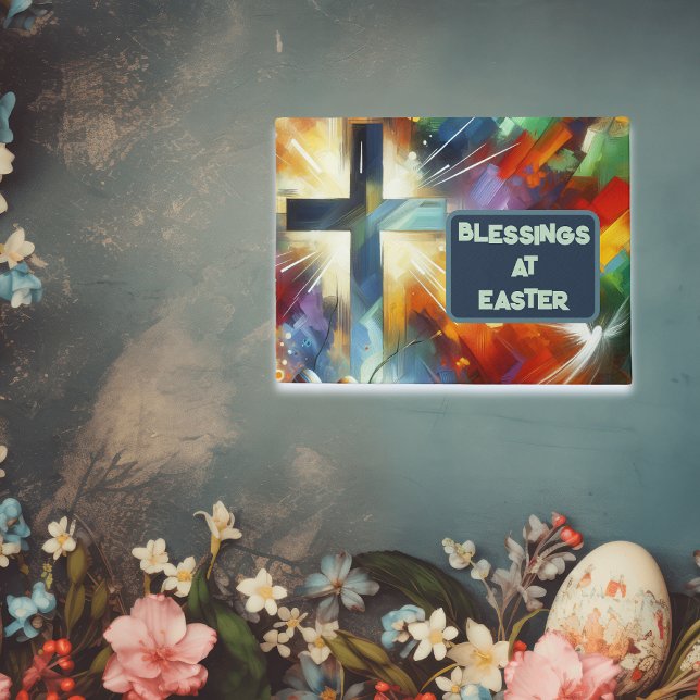 Blessings at Easter Monogram | Doormat (Creator Uploaded)