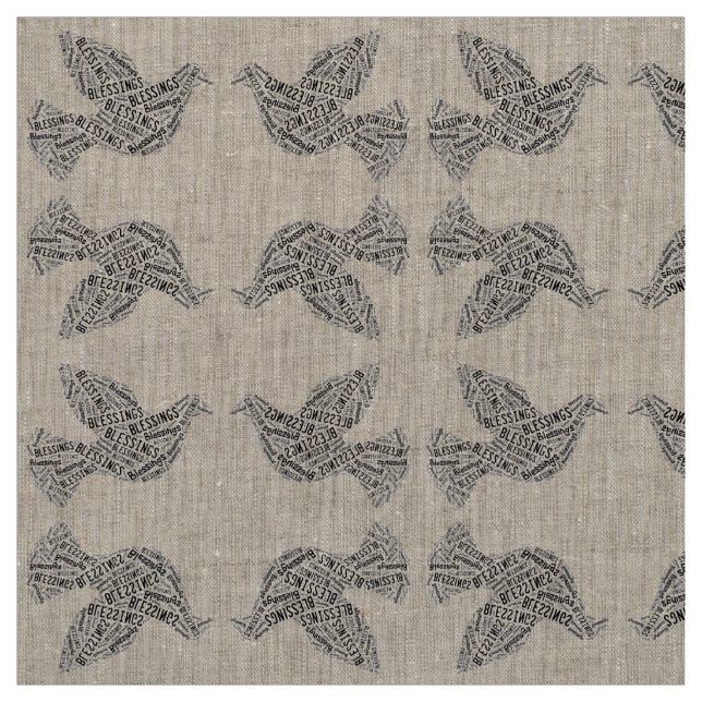Blessings Dove, Fabric (Swatch)