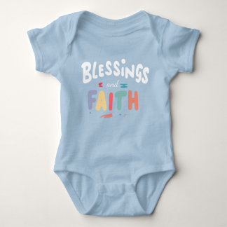Blessings & Faith Baby Bodysuit - Soft & Adorable