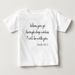 Blessings for Baby Faith Scripture Baby T-Shirt