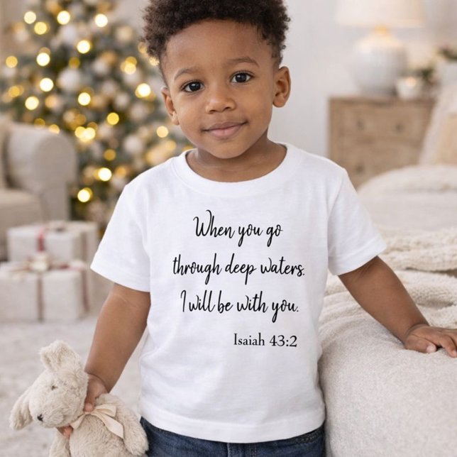 Blessings for Baby Faith Scripture T-Shirt (Creator Uploaded)